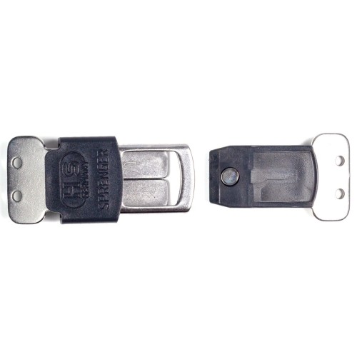 ClicLock fastener, stainless Steel Buckle for prong collars